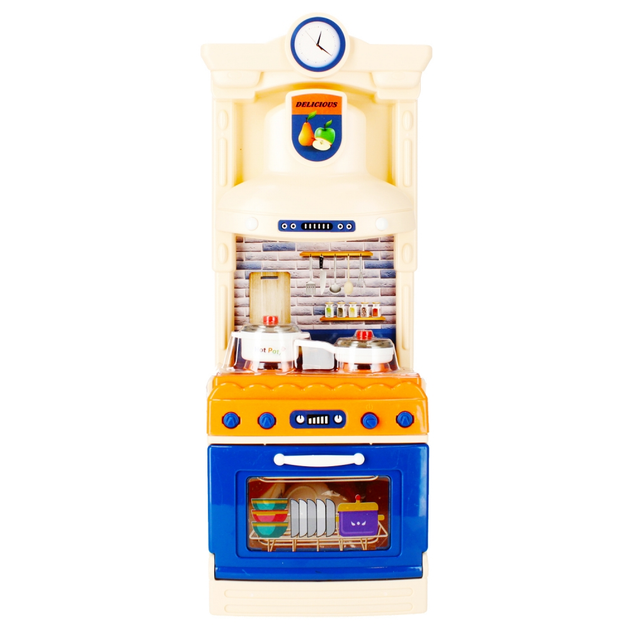 Meble kuchenne dla lalek Mega Creative Modern Kitchen 482791 z akcesoriami (5908275183235) - obraz 7