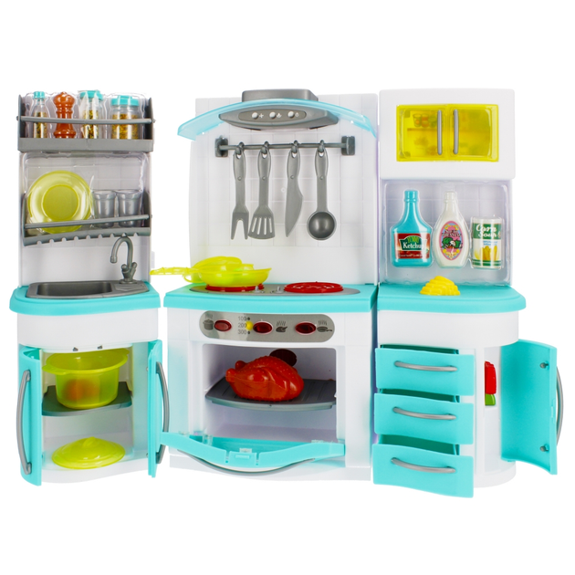 Meble kuchenne dla lalek Mega Creative Play At Home (5908275188377) - obraz 9