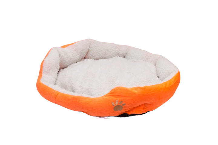 Подушка для собак "Лапка" Pet Style 42×30×12 см Оранжевая от продавца ...