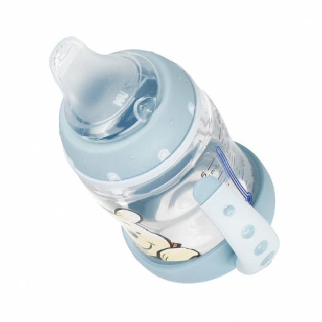 Пляшечка для годування Nuk First Choice Learning Bottle Winnie The Pooh Блакитна 150 мл (4008600441298) - зображення 2