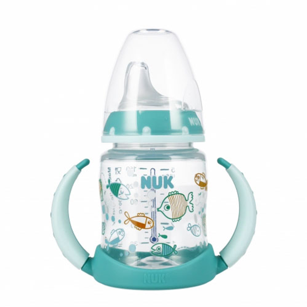 Пляшечка для годування Nuk First Choice Learning Bottle Бірюзова 150 мл (4008600442257) - зображення 2