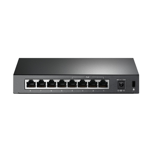 Комутатор TP-Link TL-SF1008P 8-port 10/100M PoE Switch 8 10/100M RJ45 ports including 4 PoE ports - зображення 4
