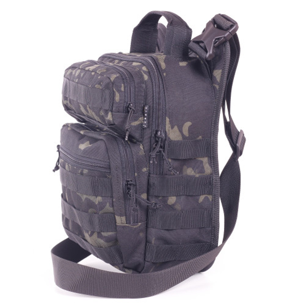 Плечова сумка Tactical-Extreme CROSS Multicam Black - зображення 2
