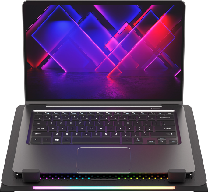 Podkładka chłodząca do laptopa Genesis OXID 450 Black (NHG-1678) - obraz 6