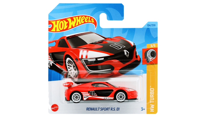Машинка Базова Hot Wheels Renault Sport R.S. 01 Turbo 1:64 HKJ38