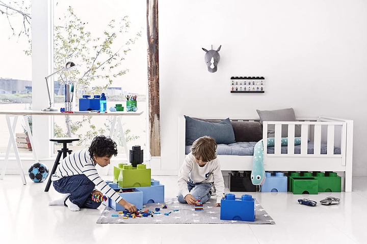 Контейнер LEGO Storage Brick 8 з висувними ящиками для зберігання Блакитний(40061736) - зображення 9