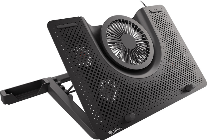 Podkładka chłodząca do laptopa Genesis OXID 550 Black (NHG-1411) - obraz 3