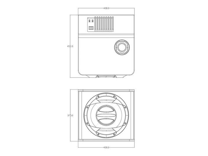Сабвуфер активный Decker DSW-300 - изображение 2