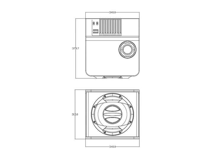 Сабвуфер активный Decker DSW-250 - изображение 2