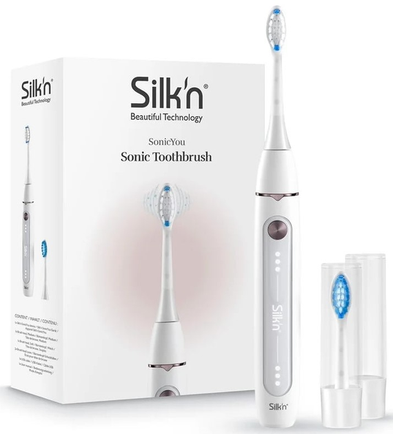 Szczoteczka elektryczna do zębów Silk'n SonicYou SY1PE1W001 Matte White - obraz 4