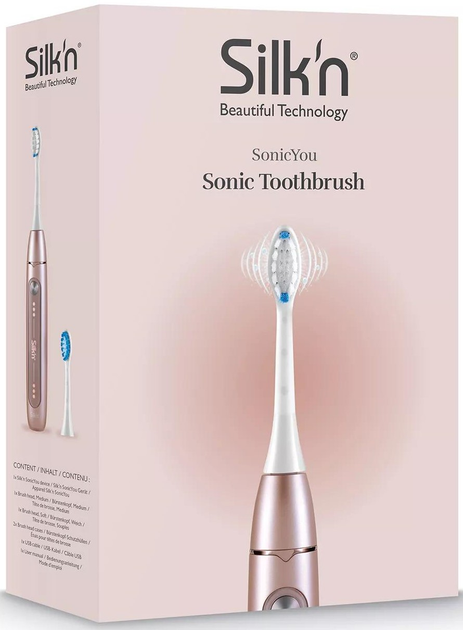 Електрична зубна щітка Silk'n SonicYou SY1PE1P001 Rose Gold - зображення 7