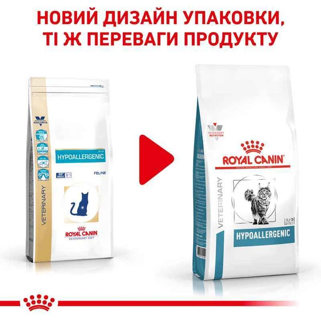 Сухой корм для котов Royal Canin Hypoallergenic 2.5 кг 3902025 - изображение 9
