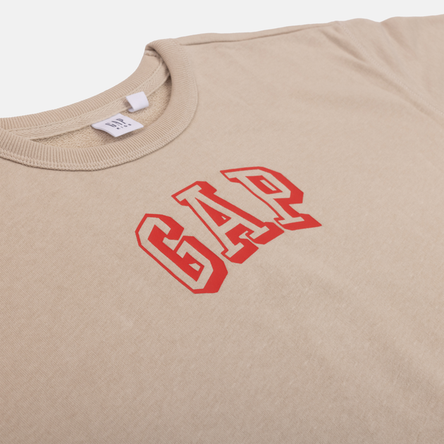 Підлітковий світшот для хлопчика GAP 885750-01 152-165 см Бежевий (1200132501997) - зображення 4