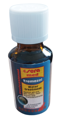 Ліки для риб проти черв'яків Sera Med Professional Tremazol на 375 - 500 л 25 мл 21906 - зображення 2