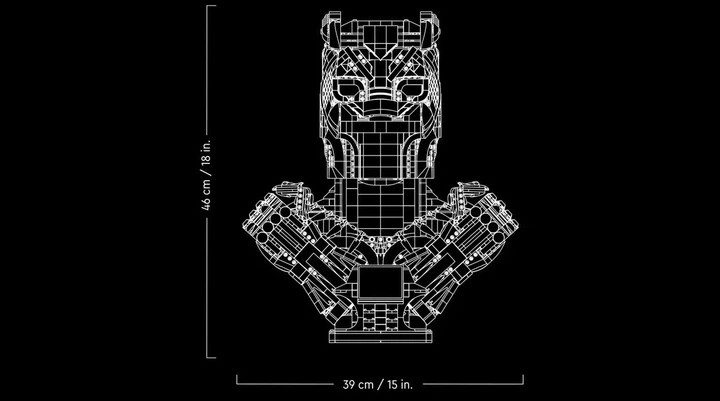 Конструктор LEGO Marvel Чорна Пантера 2961 деталь (76215) - зображення 8