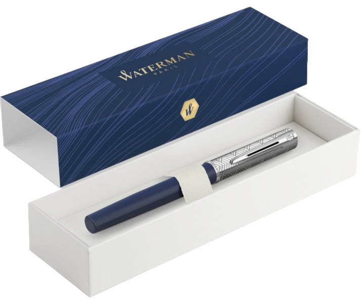 Pióro wieczne Waterman Allure Deluxe Blue Fountain Pen Niebieskie (3026981744693) - obraz 1