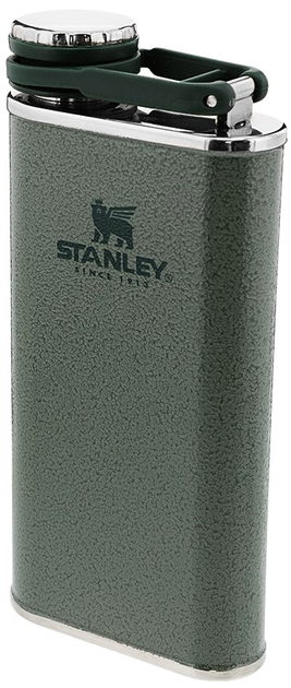 Фляга сталева Stanley Classik Hammertone 0.23 L Зелена (6939236348393) - зображення 2