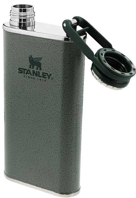 Фляга сталева Stanley Classik Hammertone 0.23 L Зелена (6939236348393) - зображення 3