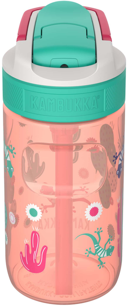 Butelka na wodę Kambukka Lagoon Cactus Gekko 400 ml (5407005142950) - obraz 3