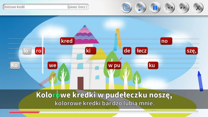 Гра для PC: Караоке для дітей: Найкращі хіти - з мікрофоном (DVD-диск) (5907595772884) - зображення 5