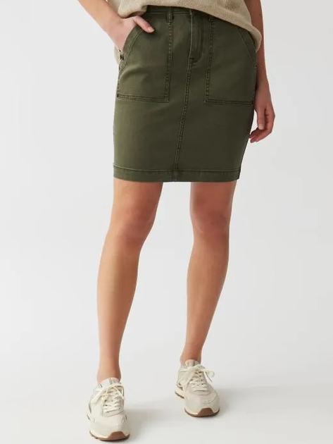 Spódnica damska Tatuum Merana T2405.171B-508 40 Khaki (5900142316135) - obraz 1