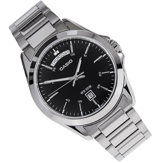 Часы наручные мужские CASIO модель MTP-1370D-1A1VEF в цветовом ...