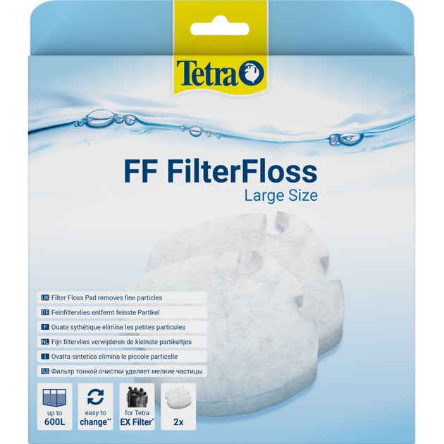 Вкладиш Tetra Filter Floss для зовнішнього фільтра EX 1200/1500 волокнистий 2 шт - зображення 3