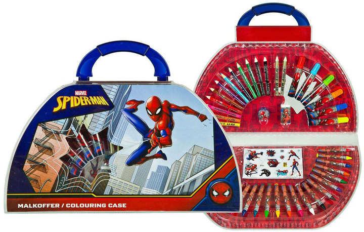 Zestaw do malowania Undercover Spider-man Colouring Case (4043946305484) - obraz 1