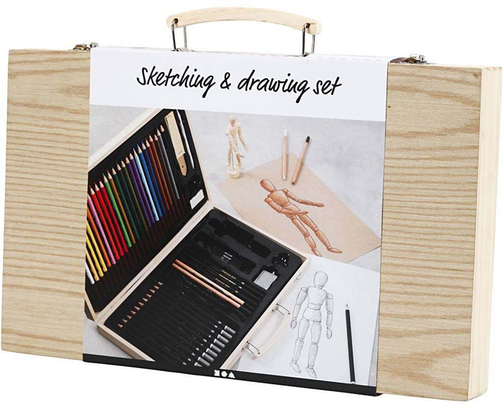 Набір для малювання Creative Company Diy Kit Sketch & Drawing (5712854453776) - зображення 1