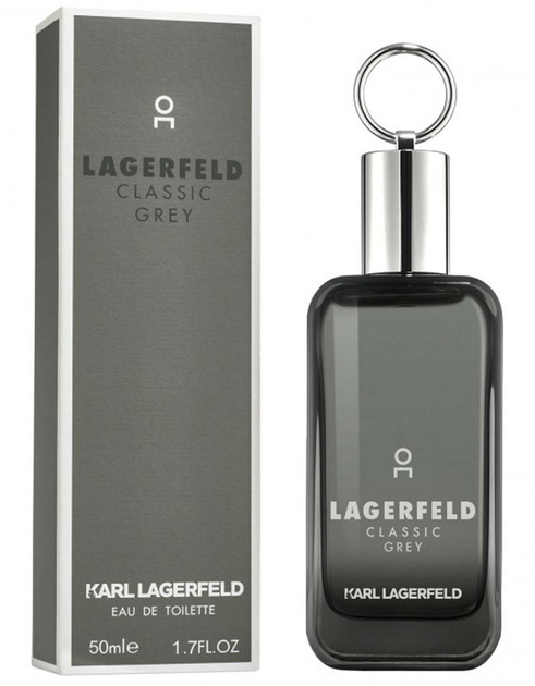 Чоловіча туалетна вода Karl Lagerfeld Classic Grey 50 мл (3386460131360) - зображення 1