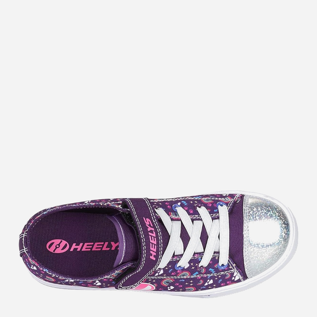 Butorolki dziecięce dla dziewczynki Heelys HLY-G2W 35 Fioletowy/Wielokolorowy (192297400646) - obraz 6