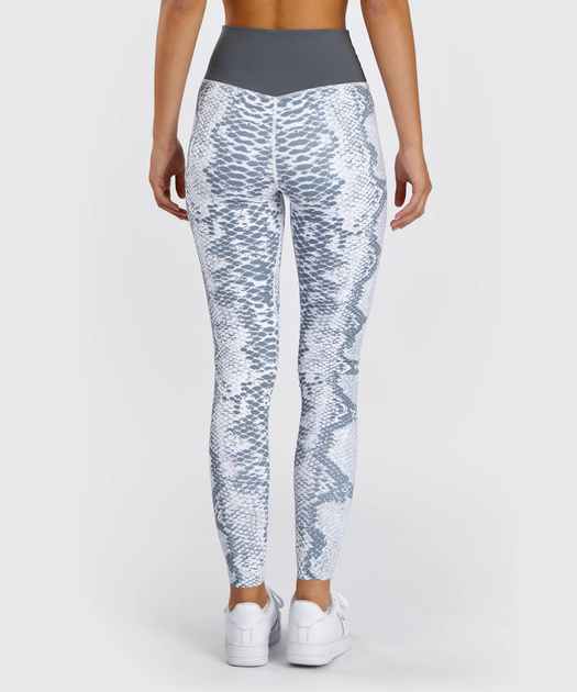 Женские леггинсы Venum White Snake Legging for Women - White (VENUM-05066-002-L) - Фото 5 Женские леггинсы Venum White Snake Legging for Women - White (VENUM-05066-002-L) - изображение 5
