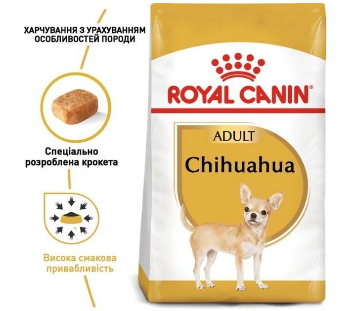 Сухой корм для собак чихуахуа Royal Canin Chihuahua 1.5 кг 2210015 - изображение 4