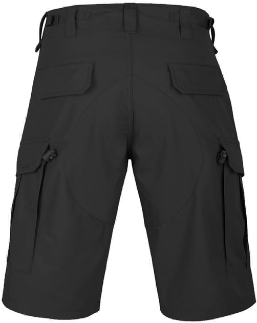 Шорты тактические Helikon-Tex® L CPU SHORTS RIPSTOP BLACK (SP-CPK-PR-01-B05-L) - изображение 2