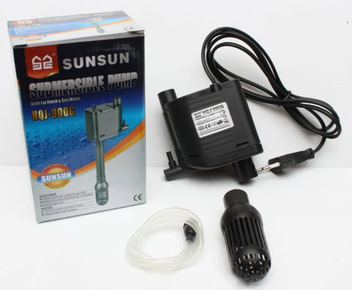 Помпа для аквариума SunSun HQJ-900G 12 Вт 900 л/ч до 180 л - Фото 2 Помпа для аквариума SunSun HQJ-900G 12 Вт 900 л/ч до 180 л - изображение 2