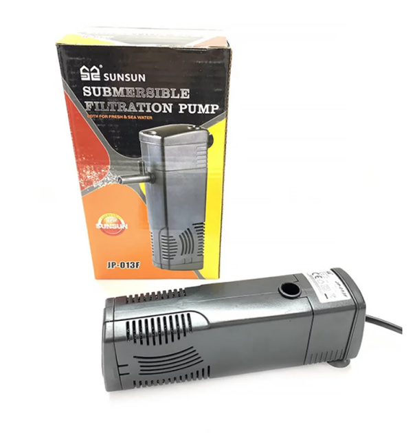 Внутренний фильтр для аквариума SunSun JP-013F 8 Вт 600 л/час до 100 л - Фото 1 Внутренний фильтр для аквариума SunSun JP-013F 8 Вт 600 л/час до 100 л - изображение 1
