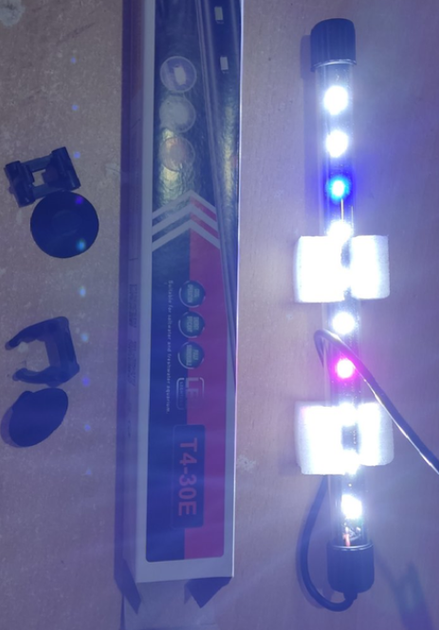 Погружной светильник для аквариума Xilong T4-30E LED 4.7 Вт белый 26.5 см - изображение 5