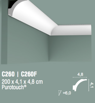 Карниз гибкий симметричный Orac Decor C260 - изображение 2