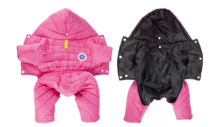 Комбінезон для собак та котів EcoToys Rose S малиновий A: 24 см B: 32 см C: 28 см 6958 - Фото 3 Комбінезон для собак та котів EcoToys Rose S малиновий A: 24 см B: 32 см C: 28 см 6958 - зображення 3