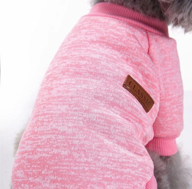 Кофта для собак и котов EcoToys Pink XS рябая розова A: 20 см B: 31 см C: 19 см 7129 - Фото 6 Кофта для собак и котов EcoToys Pink XS рябая розова A: 20 см B: 31 см C: 19 см 7129 - изображение 6
