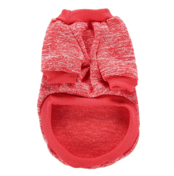 Кофта для собак и котов EcoToys Red S рябая красная A: 25 см B: 34 см C: 20 см 7105 - Фото 2 Кофта для собак и котов EcoToys Red S рябая красная A: 25 см B: 34 см C: 20 см 7105 - изображение 2