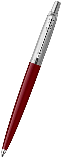 Długopis Parker Jotter Originals Red Ballpoint Pen with Chrom Niebieski (3026980968571) - obraz 2