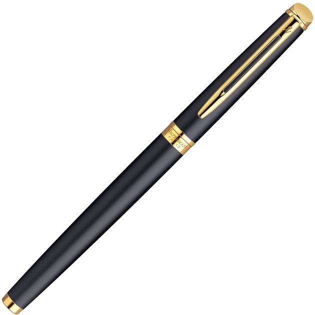 Długopis Waterman Hemisphere Matt Black GT Rollerball Pen Niebieski (3501170920756) - obraz 1