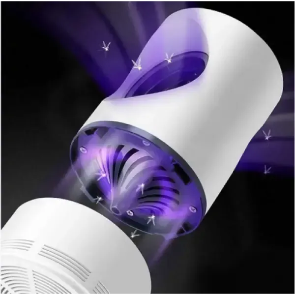 Знищувач комарів NOVA Mosquito killer lamp NV-818 від USB, Антимоскітна лампа-пастка від комарів електрична - зображення 6