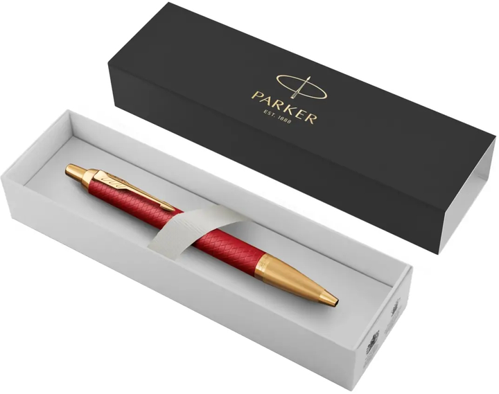 Кулькова ручка Parker IM Premium Red GT Синя (3026981436444) - зображення 1