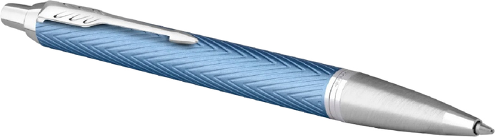 Кулькова ручка Parker IM Premium CT Ballpoint Pen Blue Grey Синя (3026981436451) - зображення 3