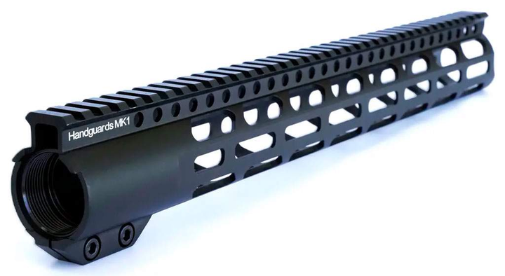 Цівка X-GUN Handguard MK1 15" для AR-15 (алюміній) чорна - зображення 2