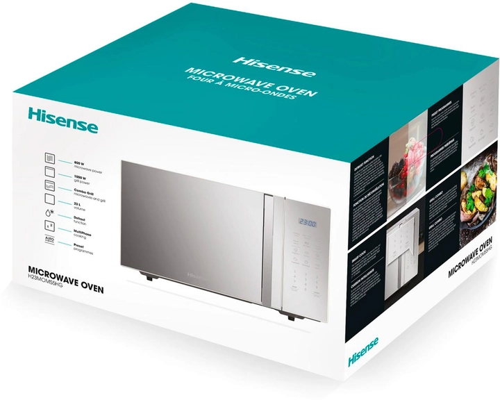 Мікрохвильова піч HISENSE H23MOMS5HG - зображення 4