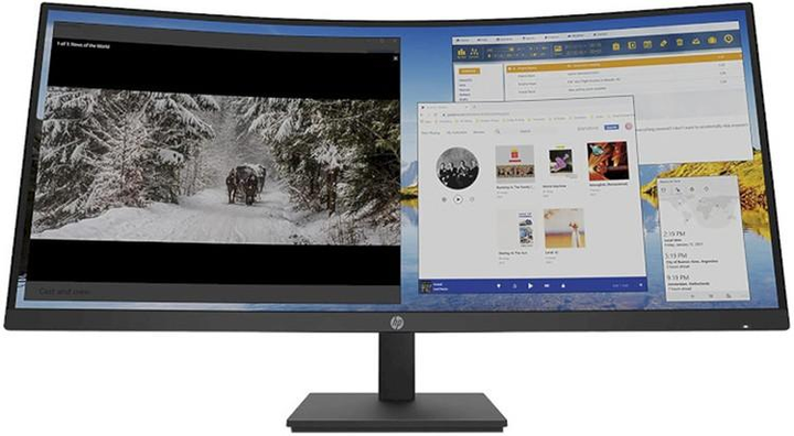 34インチ　ウルトラワイドモニター　HP M34d UWQHD HP M34d WQHDカーブド ディスプレイ 製品詳細 - モニター | 日本HP