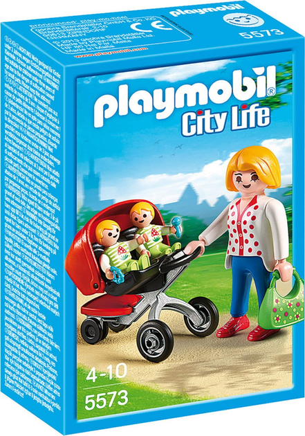 Конструктор Playmobil Коляска для двійні City Life 5573 (4008789055736) - зображення 1